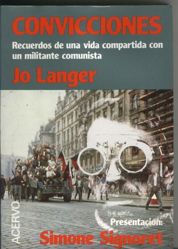 Jo Langer Convicciones (papel acartonado por haber estado en lugar humedo)