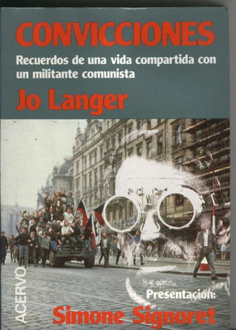 Jo Langer Convicciones (papel acartonado por haber estado en lugar humedo)