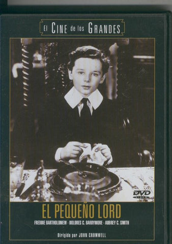 Pelicula DVD: El cine de los grandes: El pequeño Lord