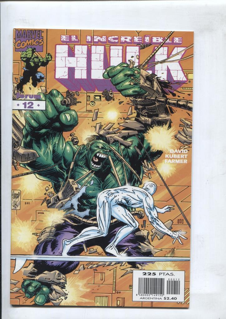 El Increible Hulk volumen 3 numero 12: Campo de Batalla: la tierra
