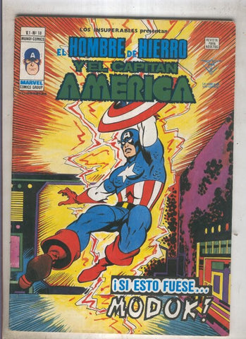 LOS INSUPERABLES numero 18: Capitan America