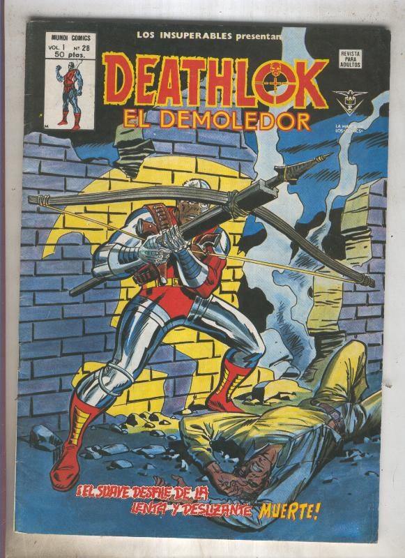 LOS INSUPERABLES numero 28: DEATHLOK (numerado 03 en contraportada)
