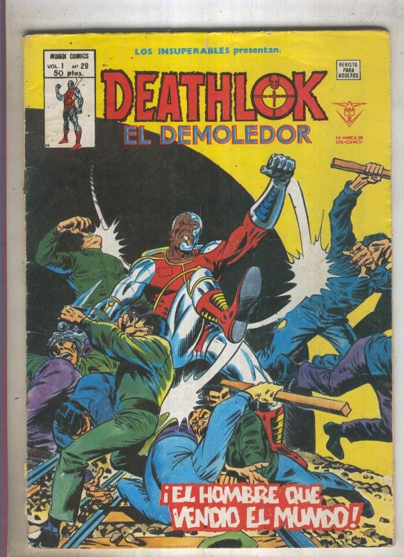 LOS INSUPERABLES numero 29: DEATHLOK (numerado 03 en contraportada)