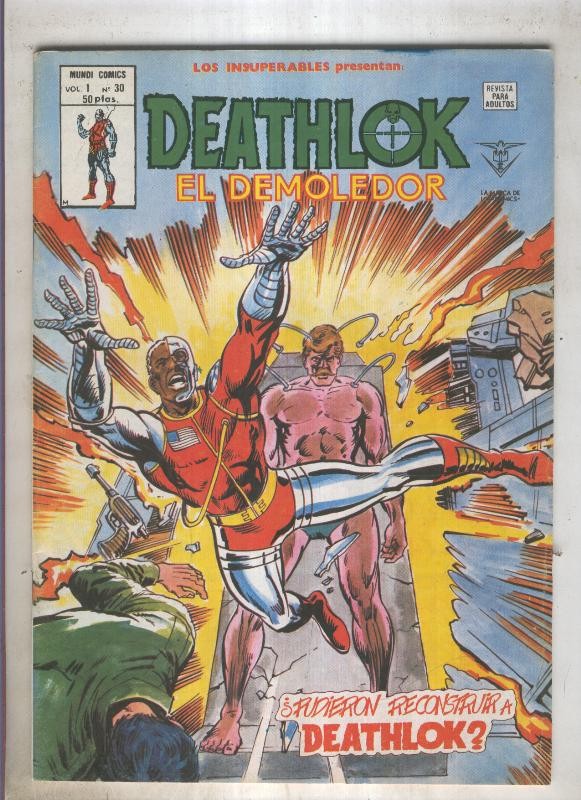 LOS INSUPERABLES numero 30: DEATHLOK (numerado 06 en contraportada)