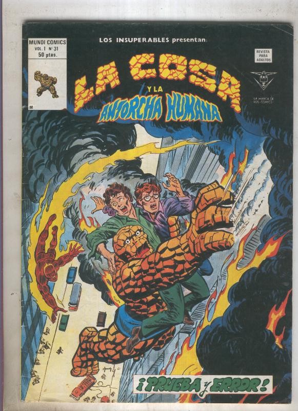 LOS INSUPERABLES numero 31 (numerado 02 en contraportada)