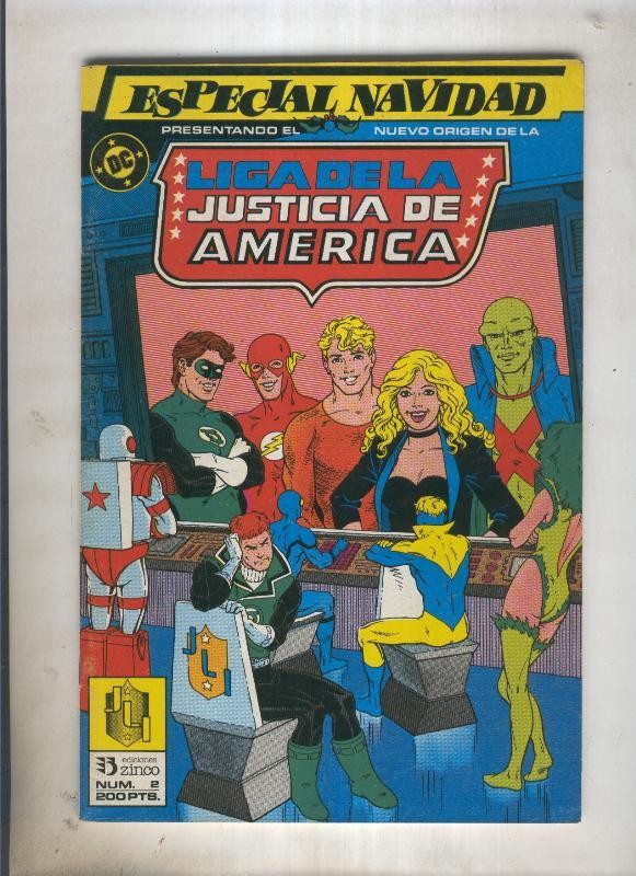 Liga de la Justicia America especial numero 2: Navidad