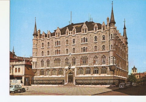 Postal 029389 : Leon. Edificio de la Caja de Ahorros (Gaudi)