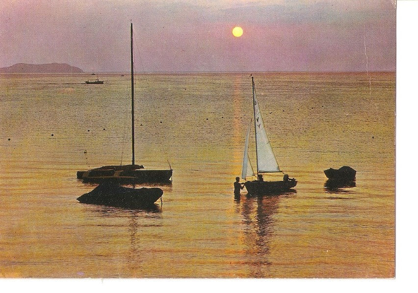 Postal 029393 : Puesta del Sol