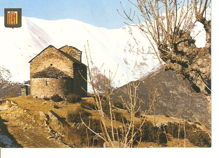 Postal 029397 : Ermita de Sant Quirs Vall de Bohi Durro. Pirineu Catala (Lleida)