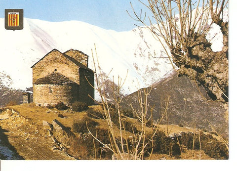 Postal 029397 : Ermita de Sant Quirs Vall de Bohi Durro. Pirineu Catala (Lleida)
