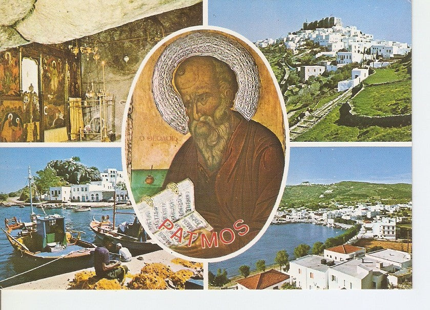Postal 029416 : Patmos - The Blessed Virgin Mary Cemeteries