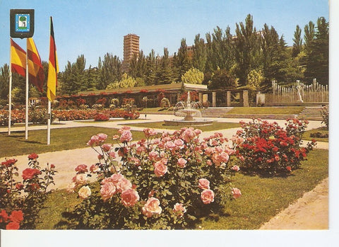 Postal 029422 : Parque del Oeste. Rosaleda Madrid