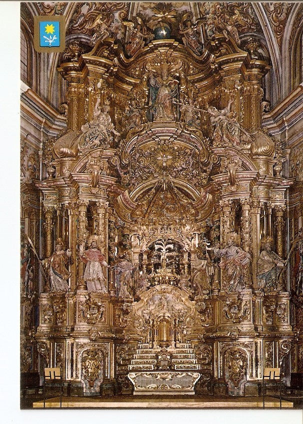 Postal 029431 : Santa Maria del Miracle Altar Major. Segle XVIII