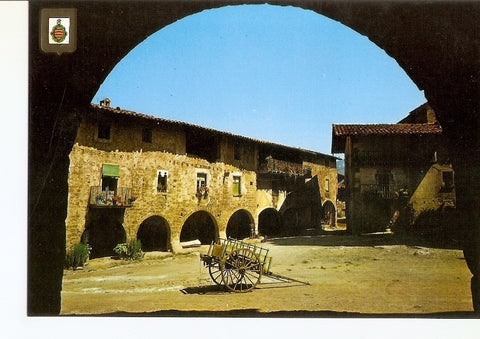 Postal 029435 : Santa Pau (Girona) Portico