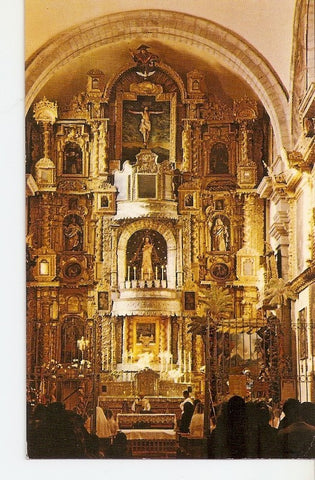 Postal 029469 : Altar mayor de la Iglesia de Belen