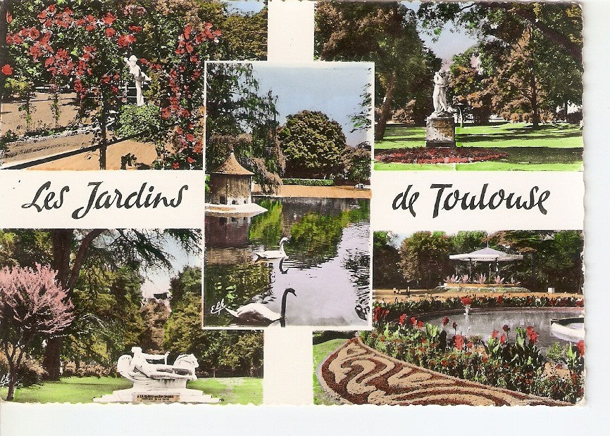 Postal 029479 : Toulouse La Ville Rose Le Jardin Royal