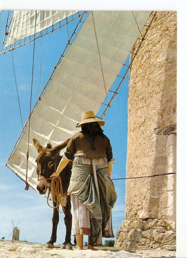 Postal 029488 : Formentera (Baleares) al pie del molino