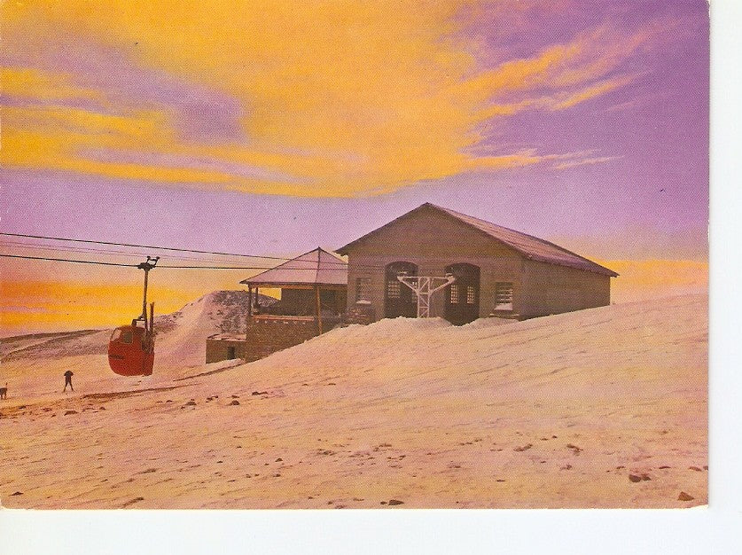 Postal 029494 : Super Molina. Puesta de sol en el Puig dAlp