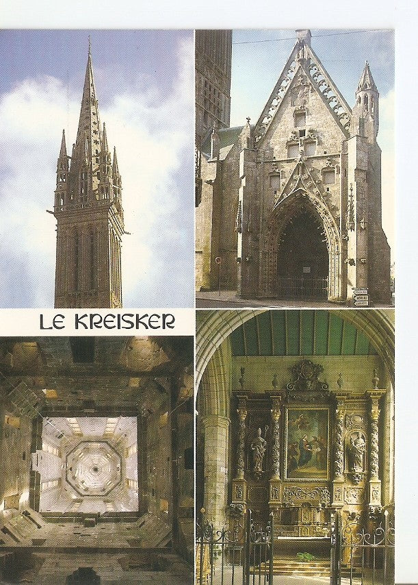 Postal 029516 : Chapelle Notre-Dame du Kreisker Saint Pol de Leon (Finistere)