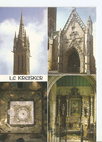 Postal 029516 : Chapelle Notre-Dame du Kreisker Saint Pol de Leon (Finistere)
