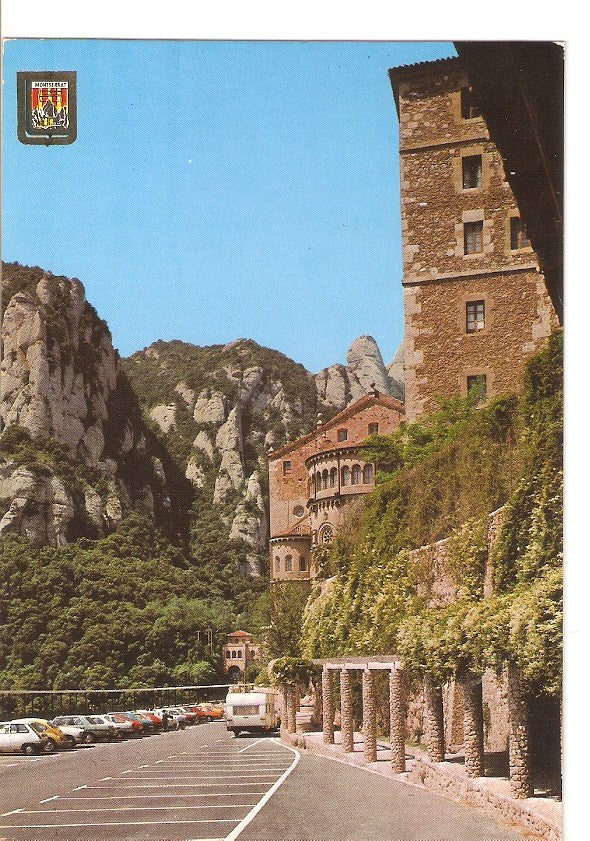 Postal 029529 : Montserrat Abside de la Basilica