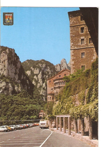 Postal 029529 : Montserrat Abside de la Basilica