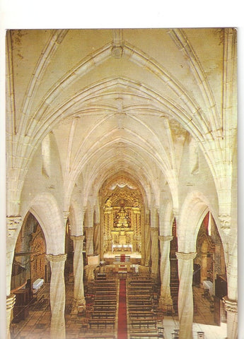 Postal 029553 : Olivenza (Badajoz) Interior de Santa Maria Magdalena