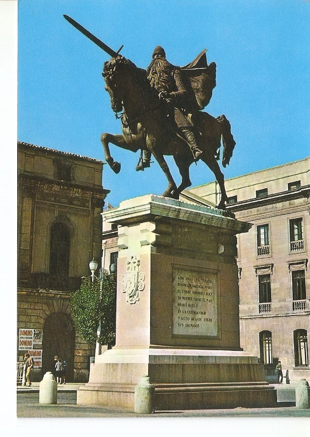 Postal 029554 : Burgos El Cid Campeador