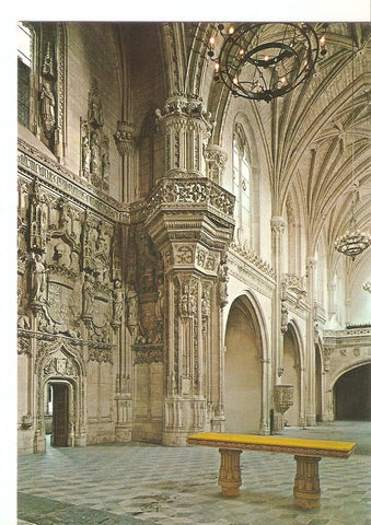 Postal 029585 : Toledo iglesia de San Juan de los Reyes. Interior