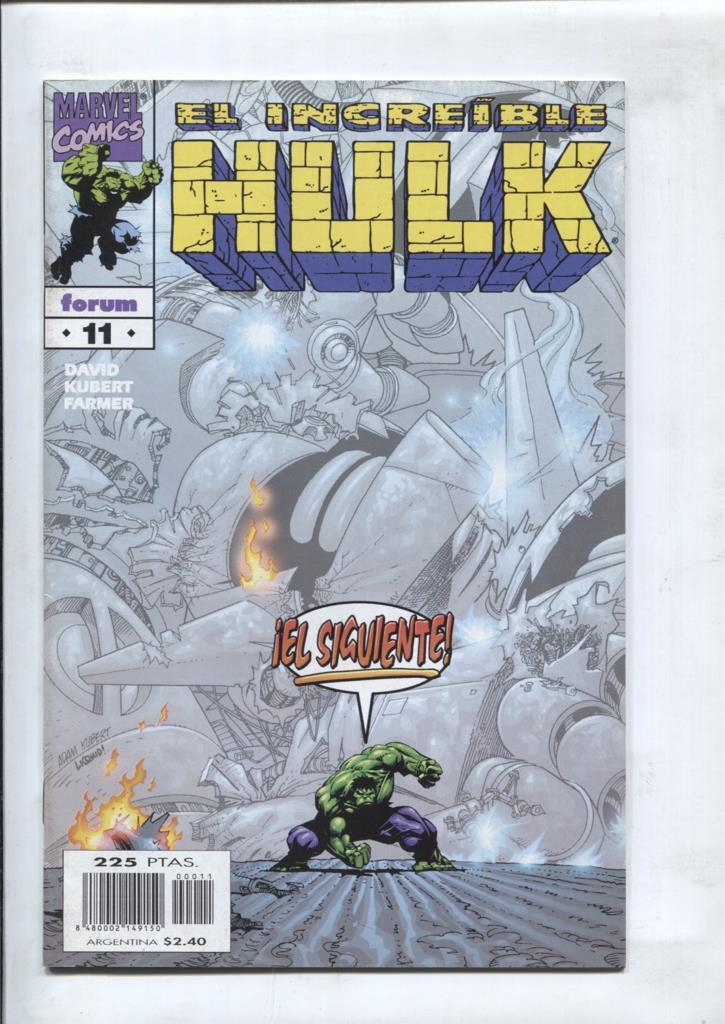 El Increible Hulk volumen 3 numero 11: Panico en la universidad