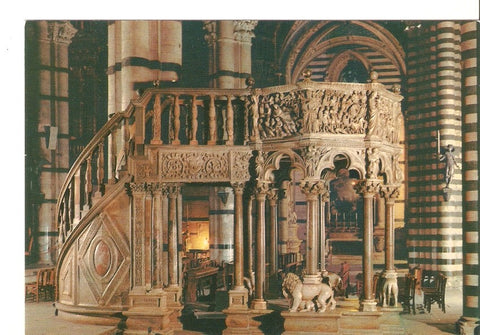 Postal 029600 : Siena. Pulpito di Nicolo Pisano