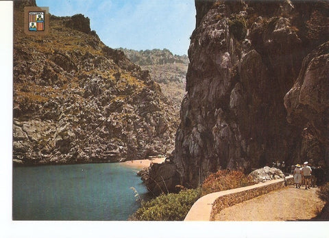 Postal 029605 : Mallorca Torrente de Pareis. Playa y Camino