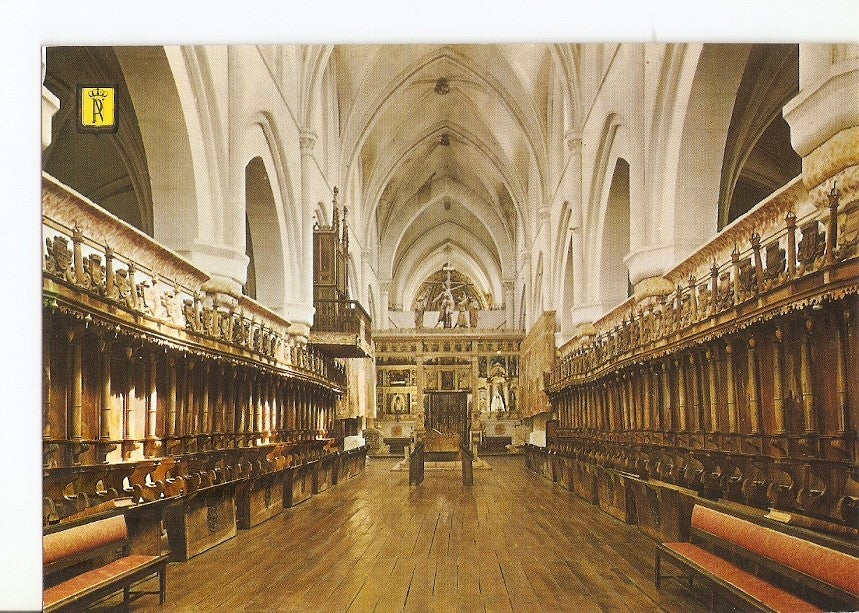 Postal 029606 : Museo-Monasterio de las Huelgas Reales (Burgos). Coro