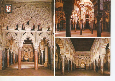 Postal 029613 : Cordoba. La Mezquita. Interior Laberinto de columnas