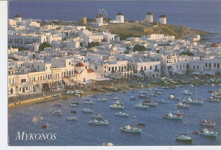 Postal 029662 : Mykonos Grecia
