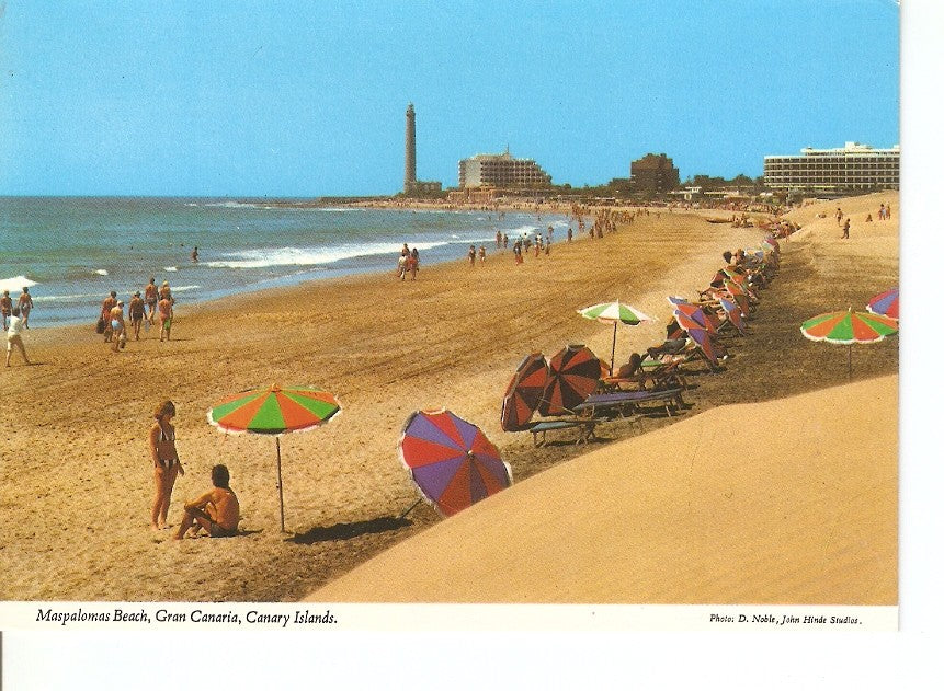 Postal 029664 : Maspalomas Beach Gran canaria