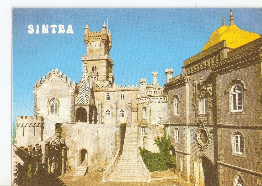 Postal 029678 : Sintra - Portugal Palacio de la Pena-Torre do Relogio
