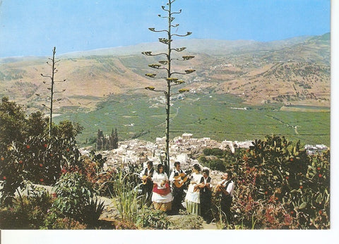 Postal 029707 : Arucas (Gran Canaria). Vista general desde la montaña de Arucas