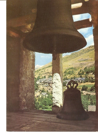 Postal 029725 : Pirineu Catala - Vall de Bohi (Lleida) Taull des del Campanar de San Climent