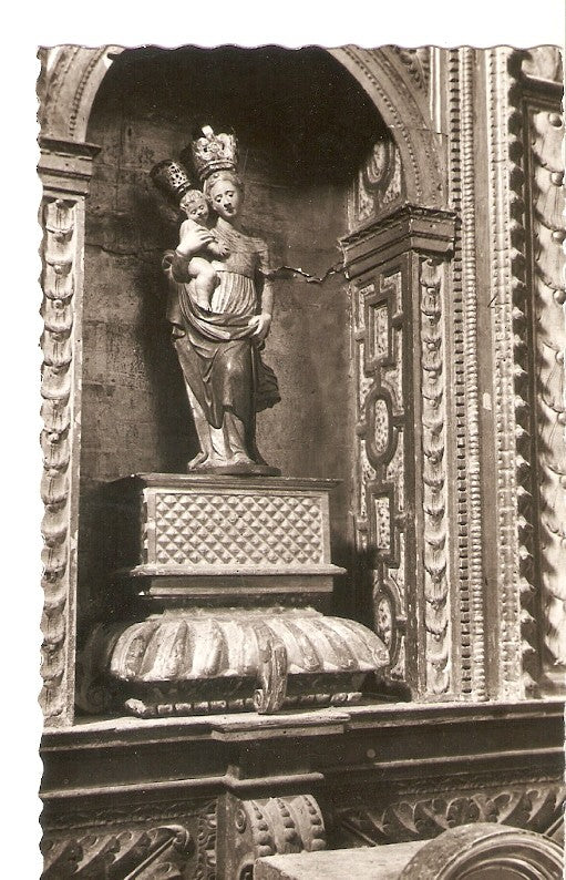 Postal 029726 : Monasterio de Piedra (Zaragoza) Capilla Virgen de la Blanca