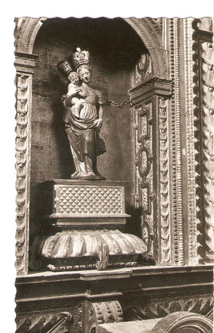 Postal 029726 : Monasterio de Piedra (Zaragoza) Capilla Virgen de la Blanca