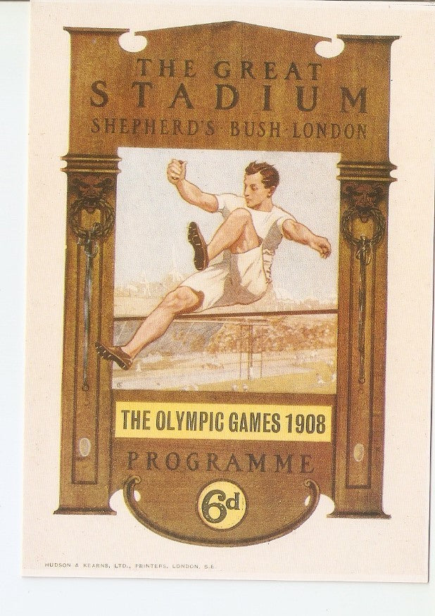 Postal 029728 : Juegos Olympicos Londres 1908