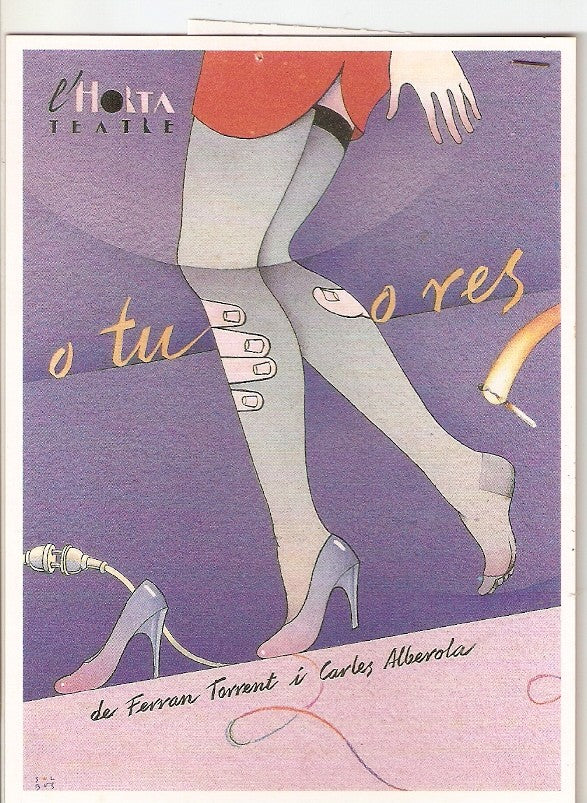 Postal 029733 : lHorta Teatre o tu o res de Ferrant Torrent y Carles Alberola