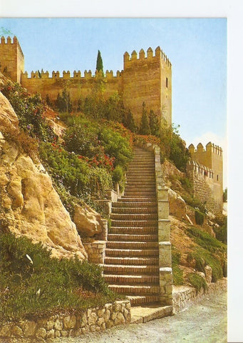 Postal 029743 : Almeria. Murallas de la Alcazaba