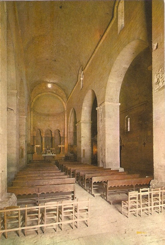 Postal 029773 : Besalu (Gerona) Iglesia Romanica San Pedro (Siglo XI)