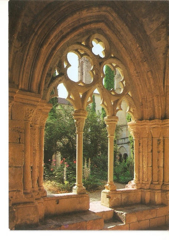 Postal 029795 : Abadia de Poblet Claustro gotico (S. XIII)