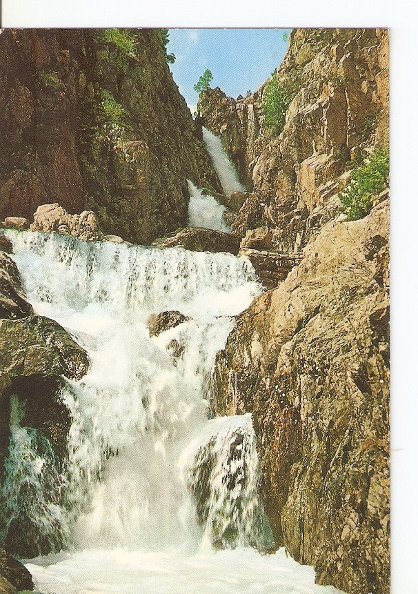 Postal 029797 : Pirineo Aragones. Panticosa (Huesca). Cascada en la ruta de los Lagos Azules