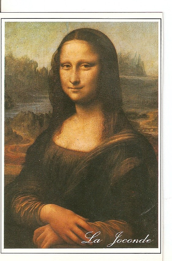 Postal 029806 : Paris - Musee du Louvre Leonard de Vinci - La Joconde