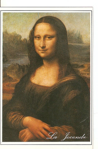 Postal 029806 : Paris - Musee du Louvre Leonard de Vinci - La Joconde