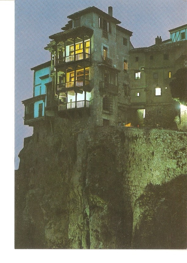 Postal 029819 : Cuenca. Casas Colgadas (Nocturna)